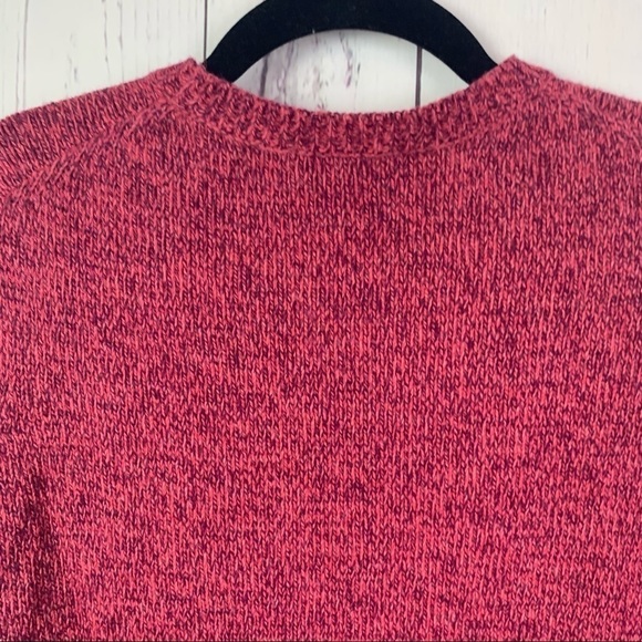 Theory | pink heathered 100% wool crewneck sweater - Picture 7 of 8